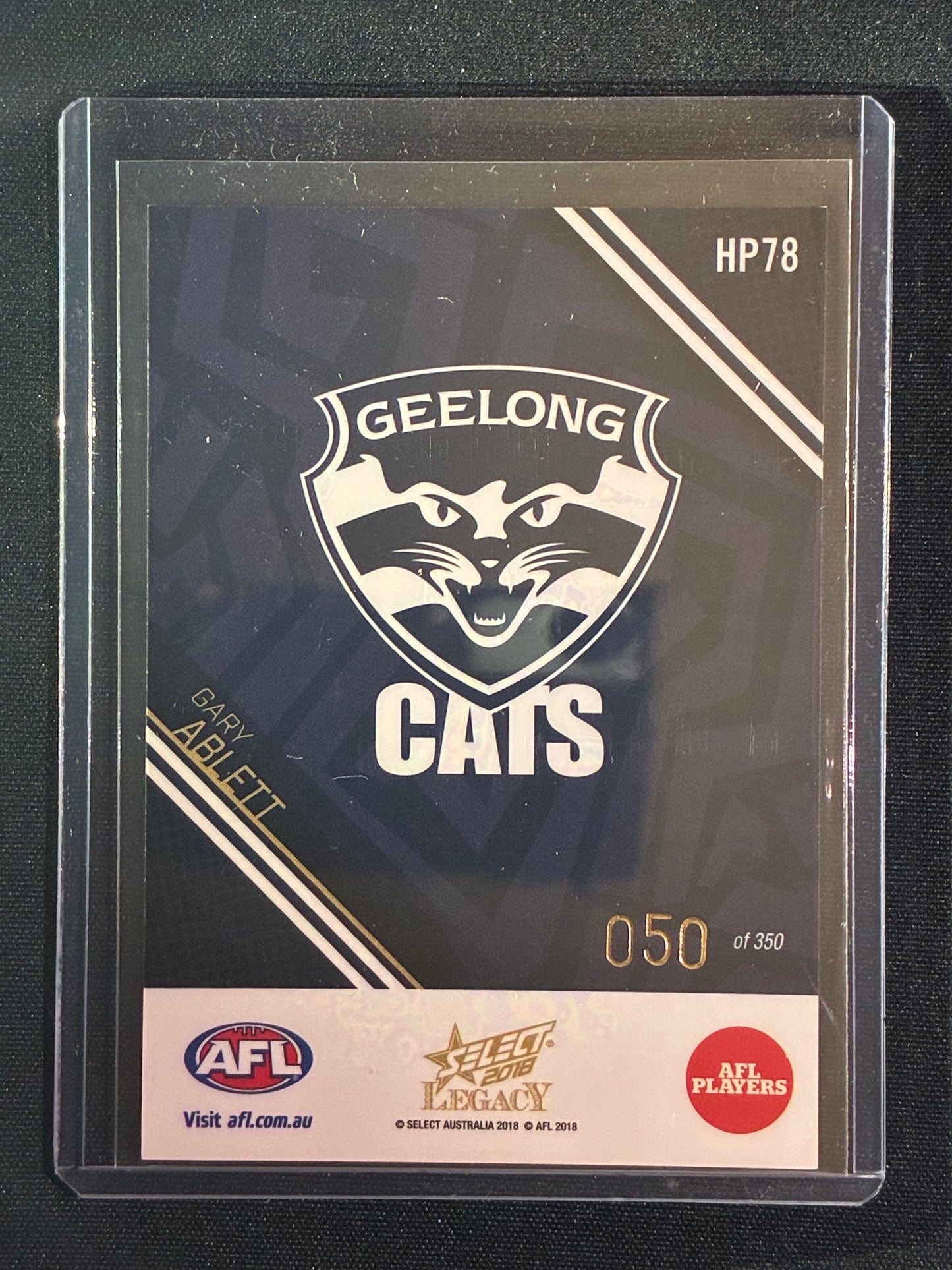 2018 Legacy GARY ABLETT Holographic Parallel 50/350