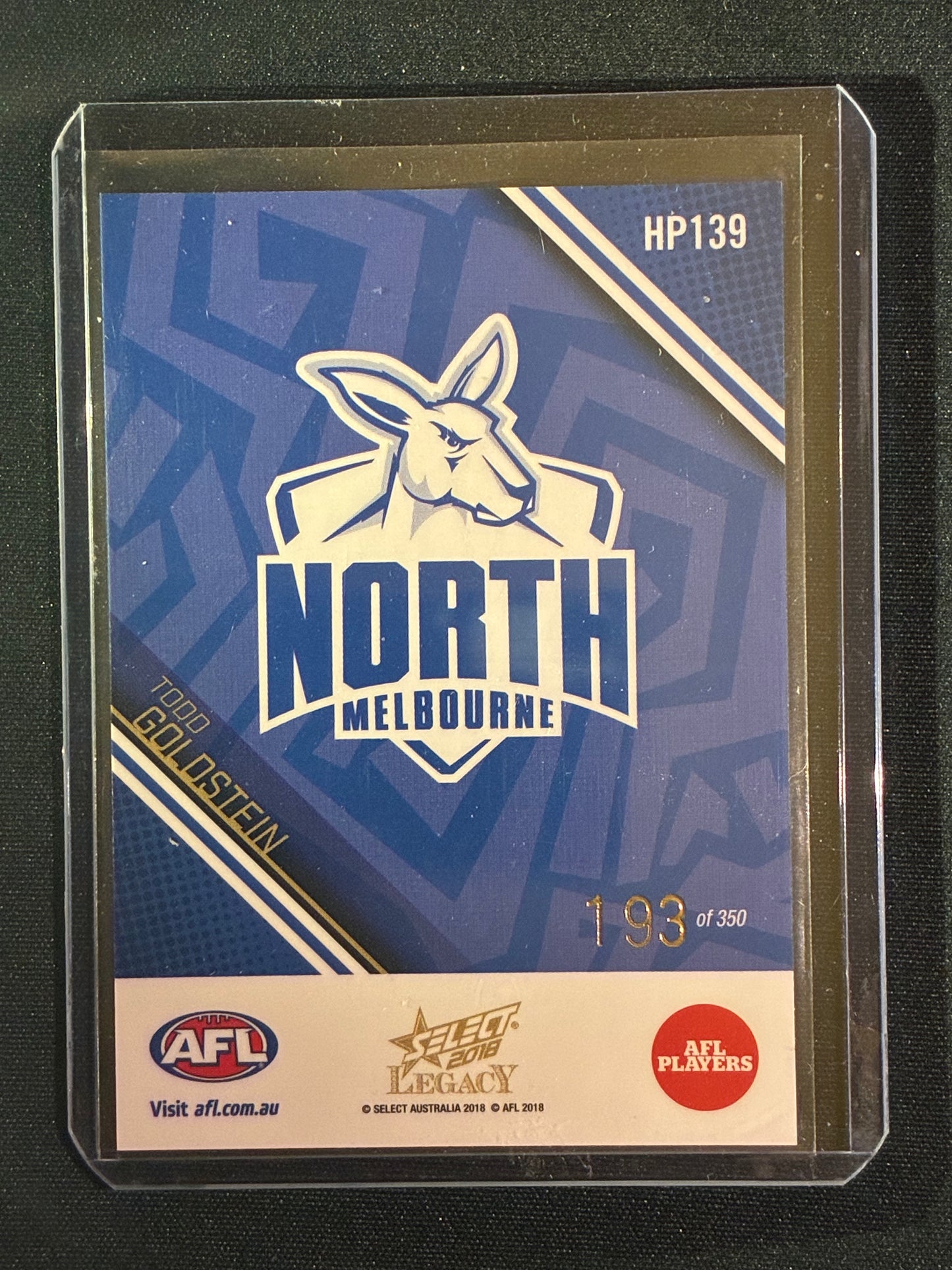 2018 Legacy TODD GOLDSTEIN Holographic Parallel 193/350