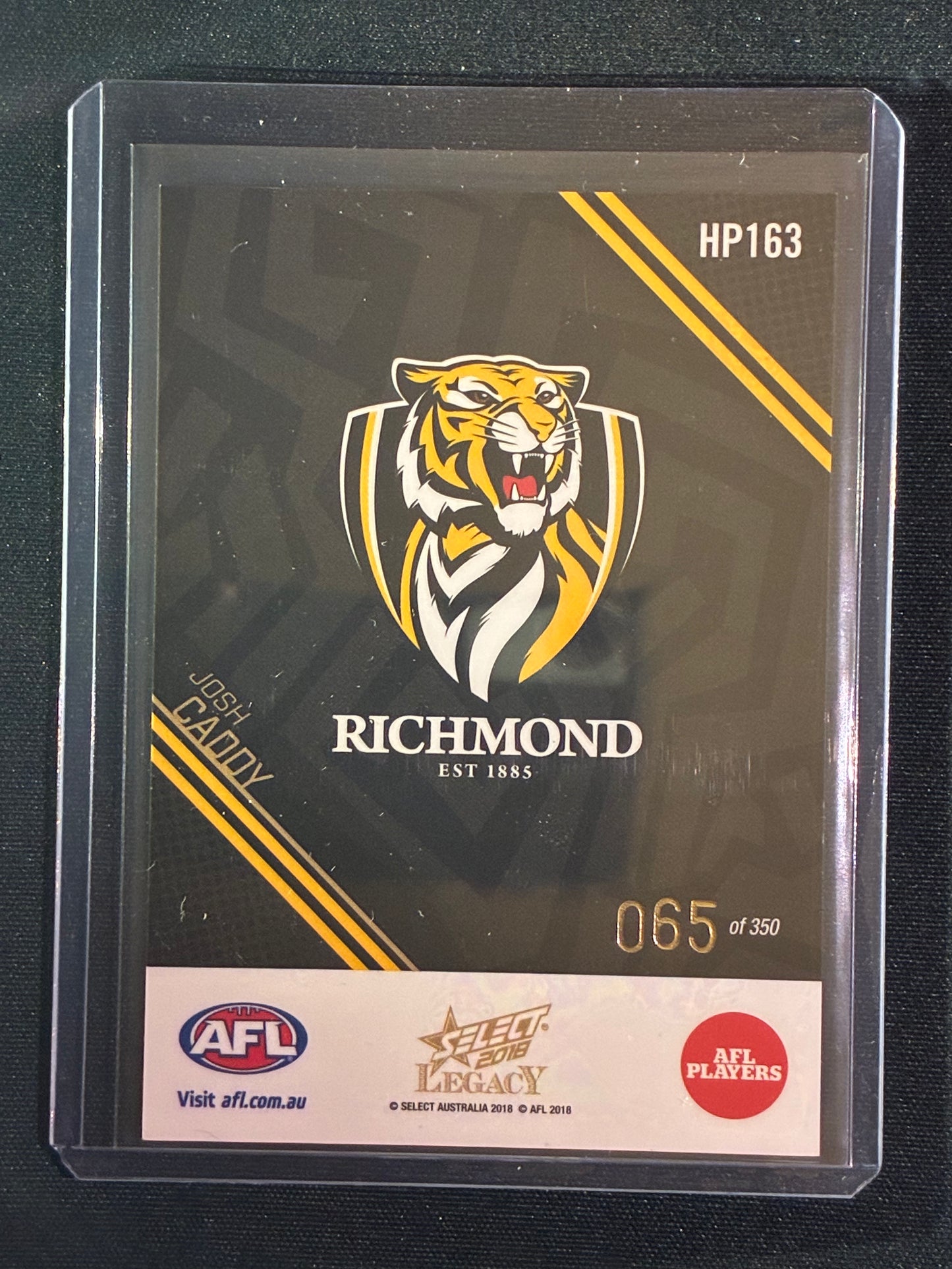 2018 Legacy JOSH CADDY Holographic Parallel 65/350