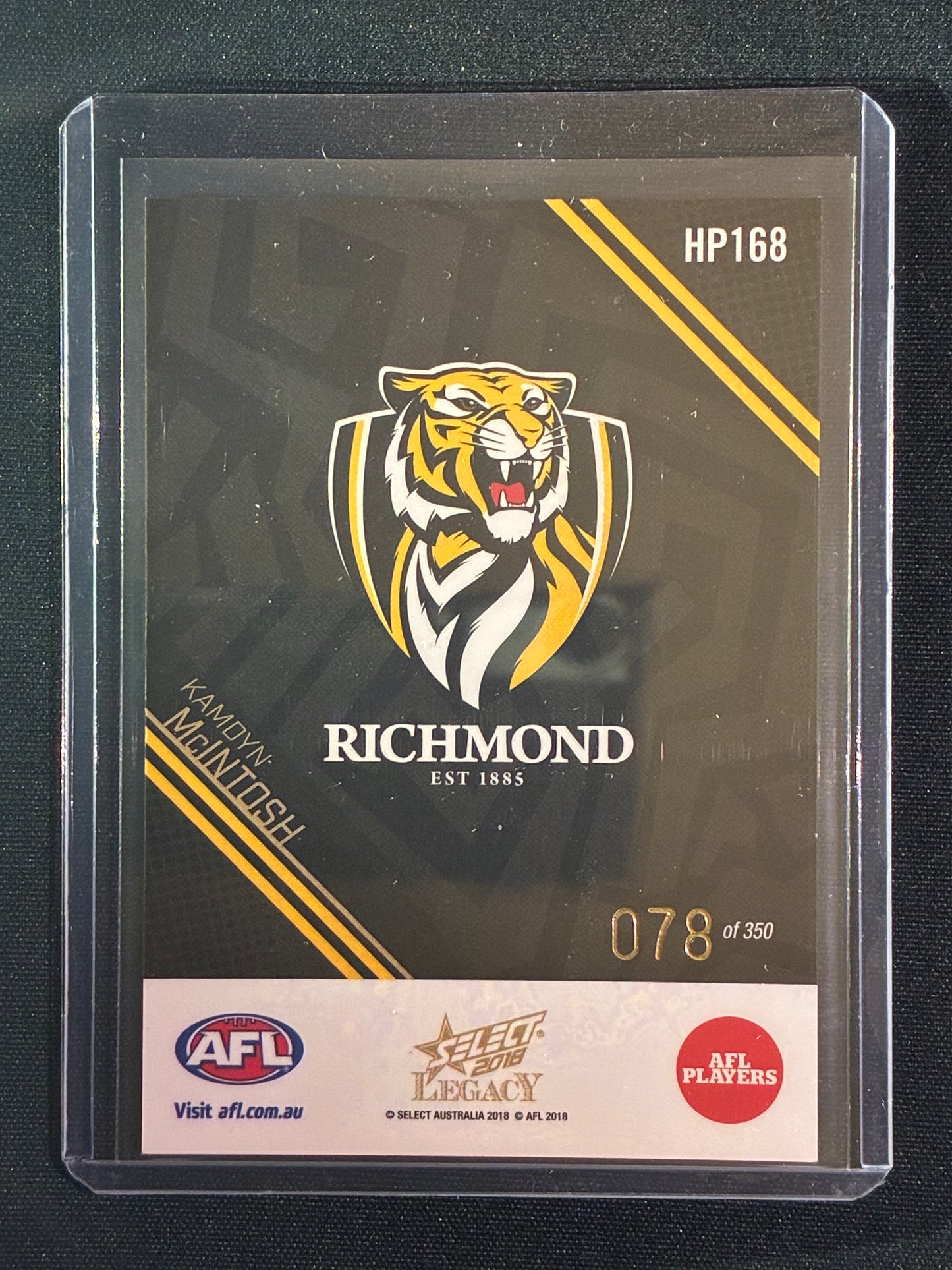 2018 Legacy KAMDYN MCINTOSH Holographic Parallel 78/350