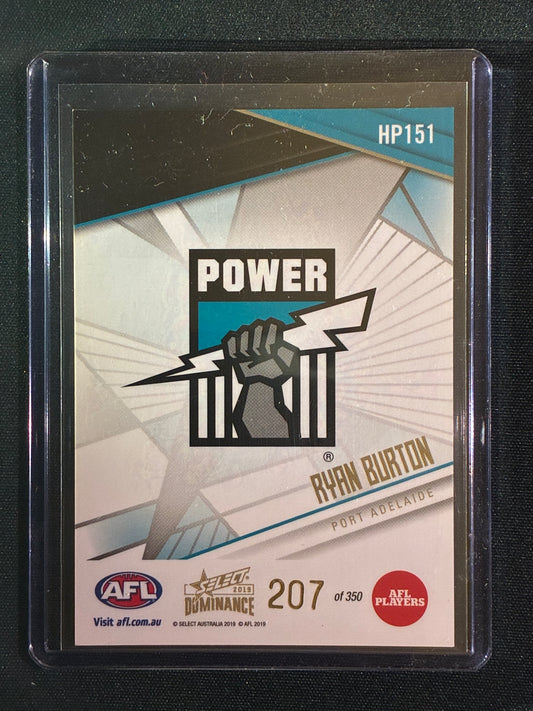 2019 Dominance RYAN BURTON Holographic Parallel 207/350