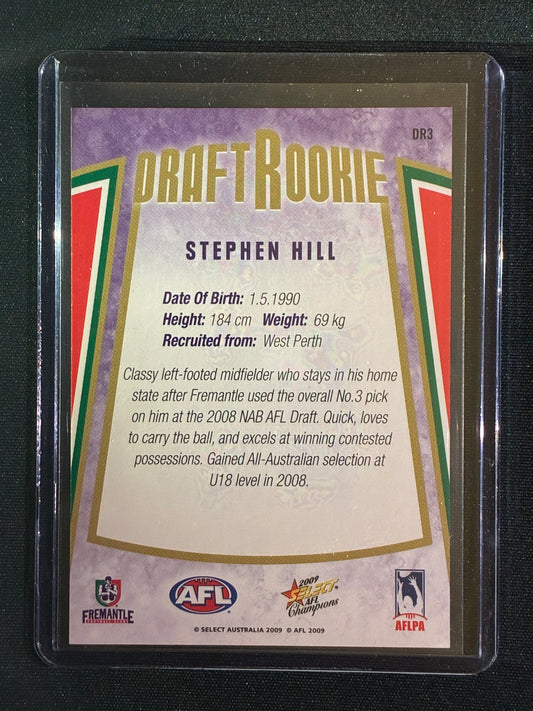 2009 Champions STEPHEN HILL Draft Rookie #3