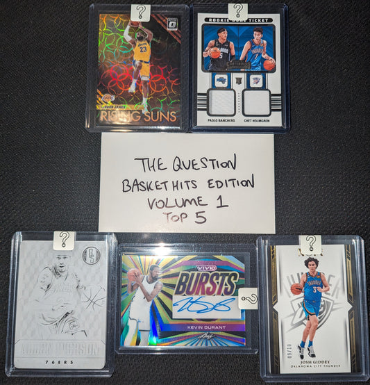 The Question BASKETHITS EDITION - Volume 1 - #/50