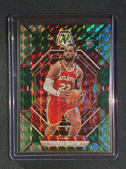 2022-23 Mosaic TYRESE MARTIN Rookie Choice Green Fusion 3/21 #214
