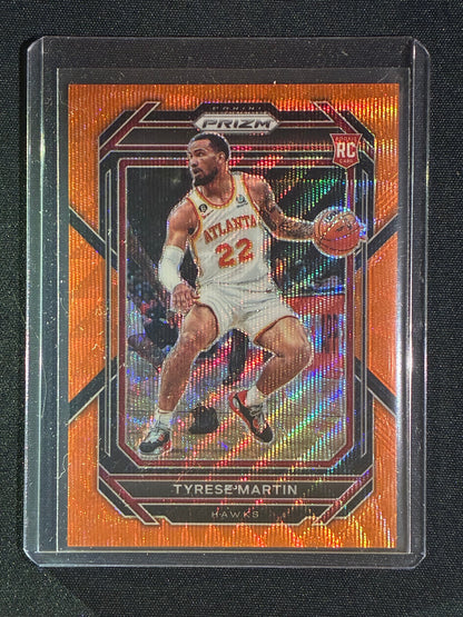 2022-23 Prizm TYRESE MARTIN Rookie Orange Wave 51/60 #241