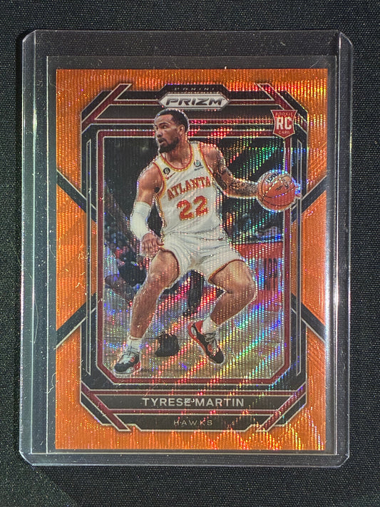 2022-23 Prizm TYRESE MARTIN Rookie Orange Wave 51/60 #241