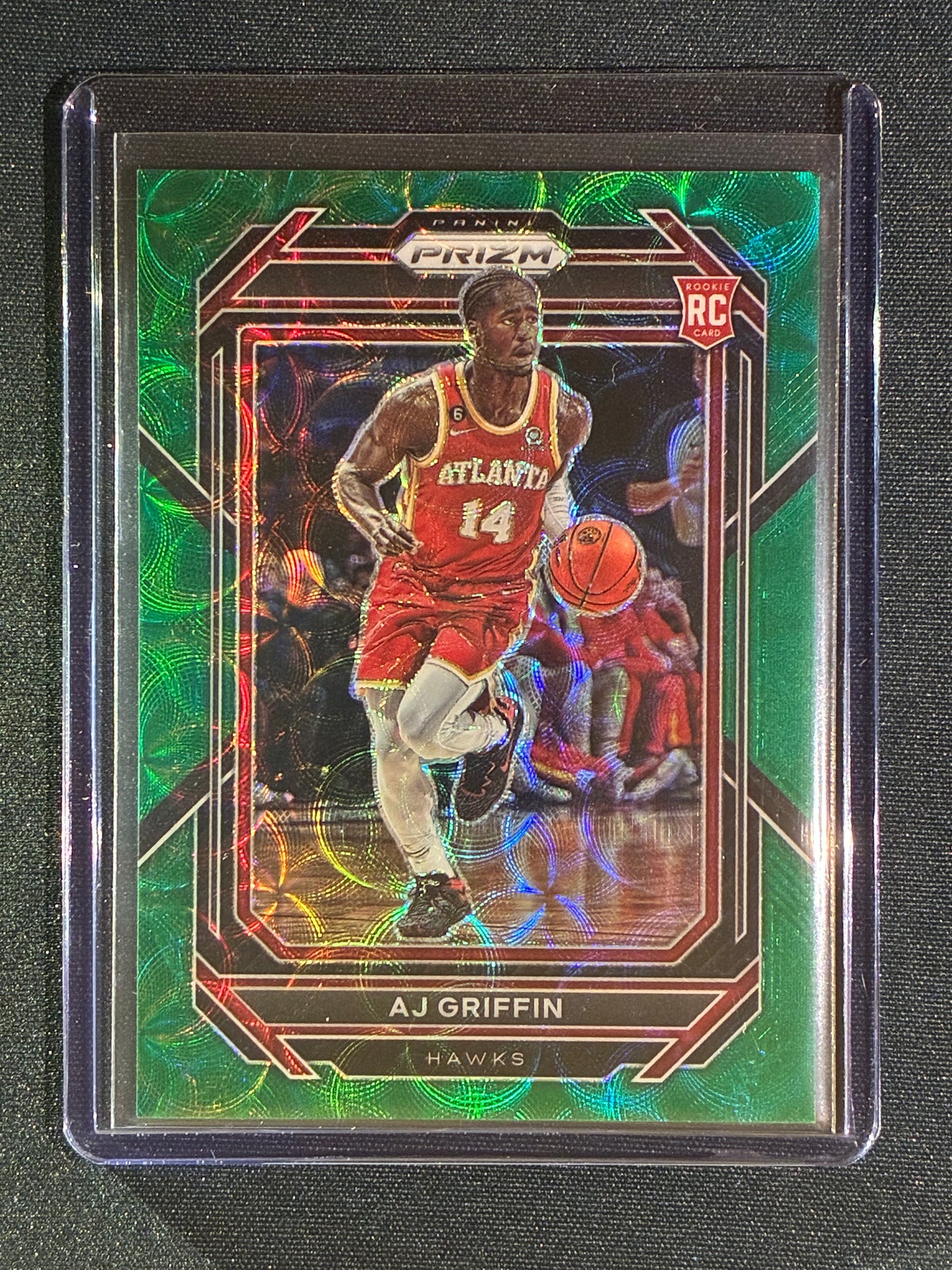2022-23 Prizm AJ GRIFFIN Rookie Choice Green 4/8 #248