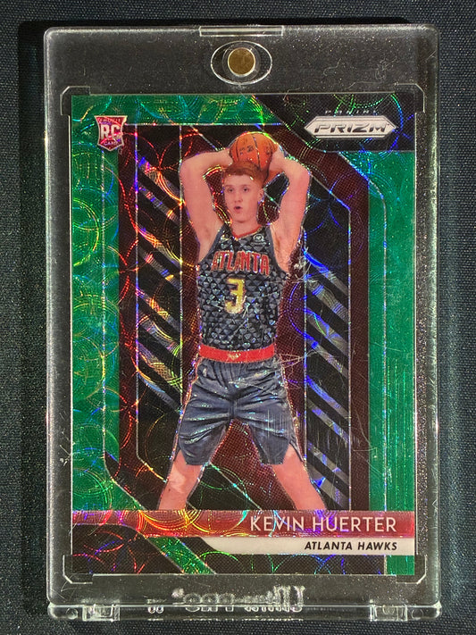 2018-19 Prizm KEVIN HUERTER Rookie Choice Green 7/8 #68