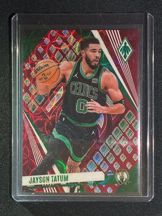 2023-24 Phoenix JAYSON TATUM International Red Scope 5/75 #145