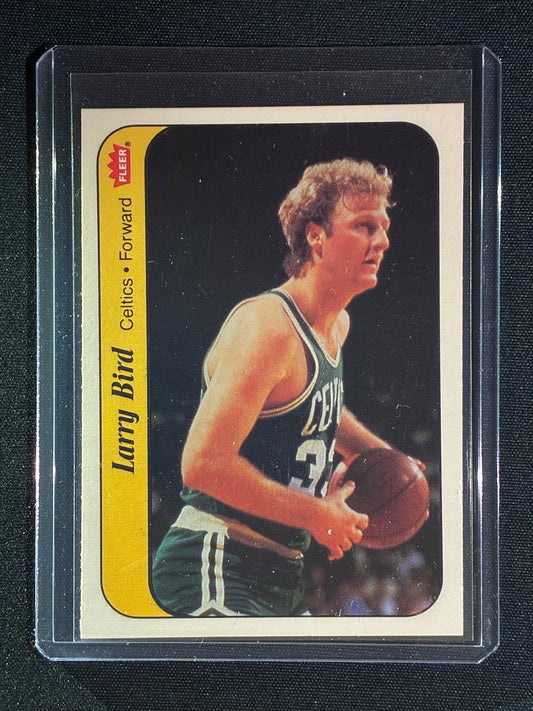 1986-87 Fleer LARRY BIRD Sticker #2