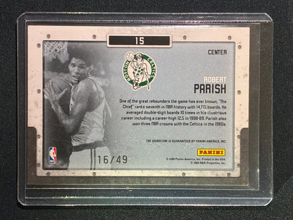 2009-10 Limited ROBERT PARISH Glass Cleaners Auto Silver Foil 16/49