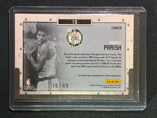 2009-10 Limited ROBERT PARISH Glass Cleaners Auto Silver Foil 16/49