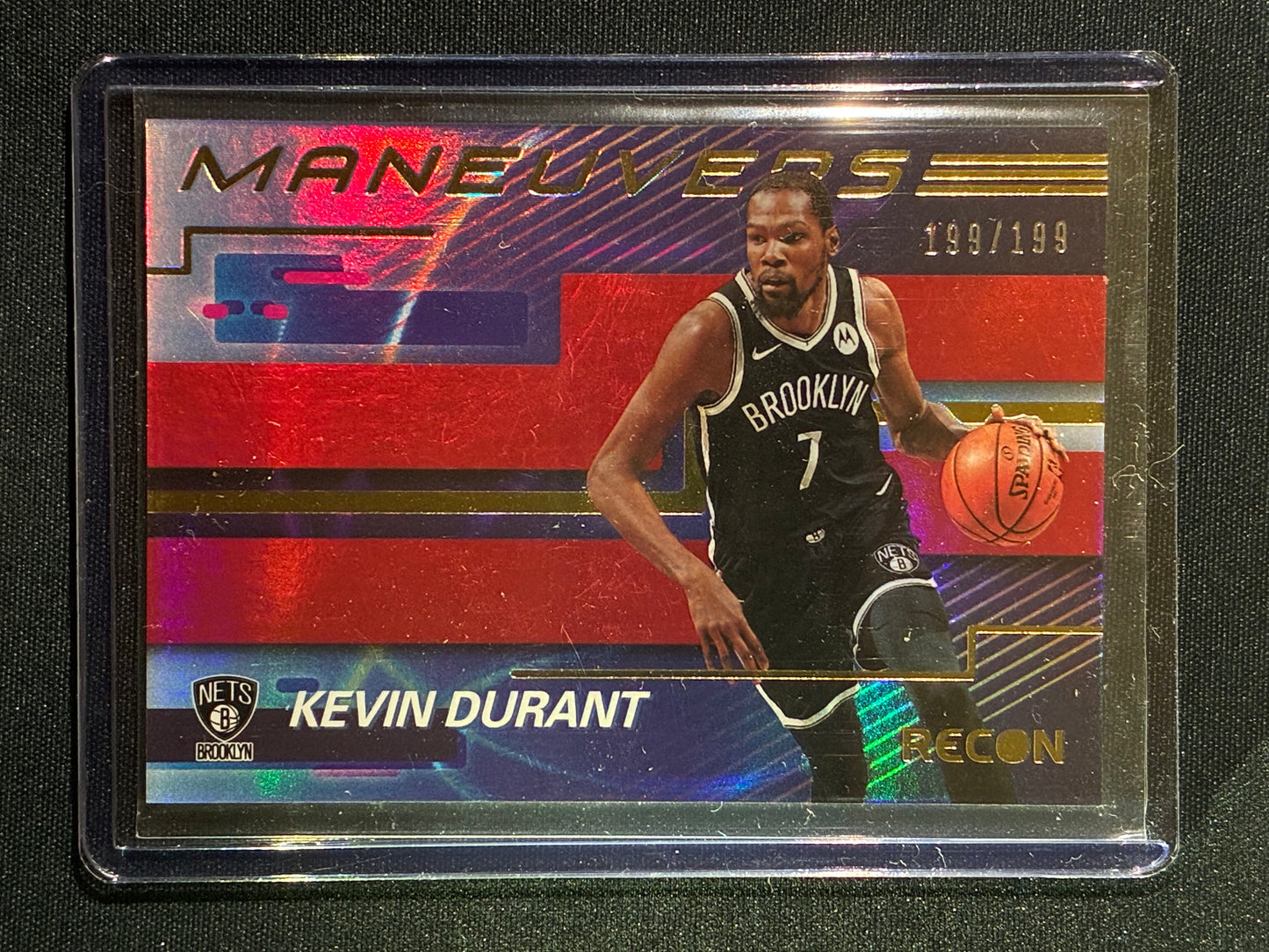 2020-21 Recon KEVIN DURANT Maneuvers Red 199/199