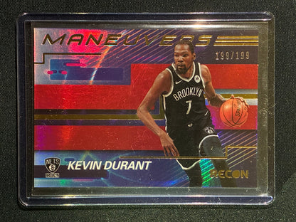 2020-21 Recon KEVIN DURANT Maneuvers Red 199/199