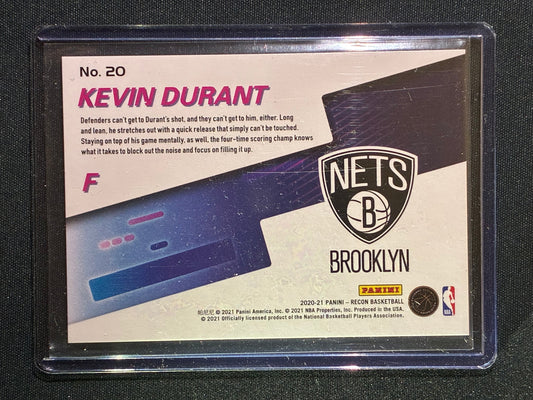 2020-21 Recon KEVIN DURANT Maneuvers Red 199/199