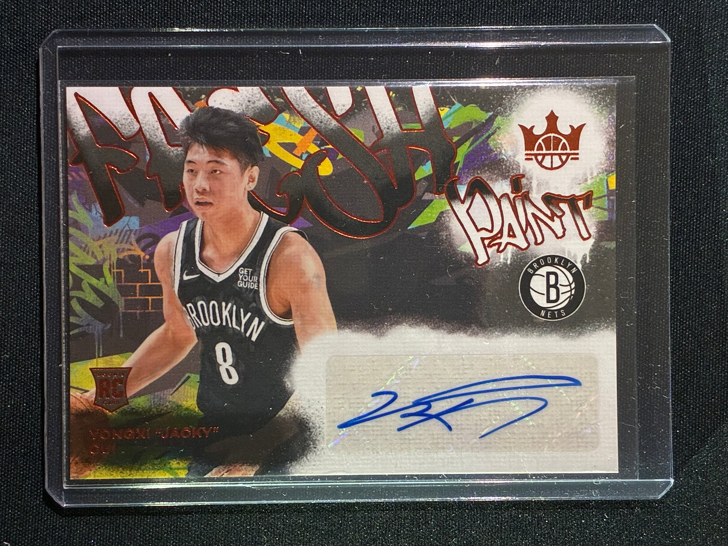 2024-25 Court Kings YONGXI "JACKY" CUI Fresh Paint Auto Orange 59/75