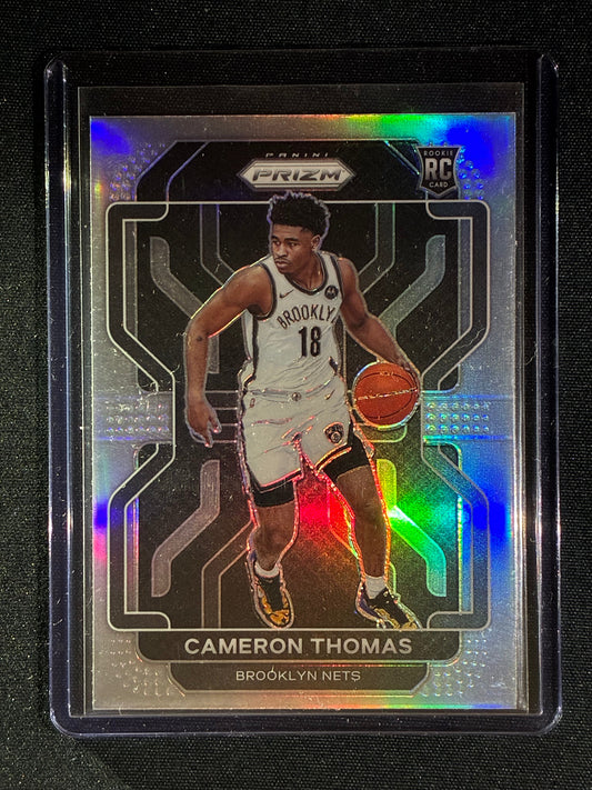 2021-22 Prizm CAMERON THOMAS Rookie Silver Prizm #297