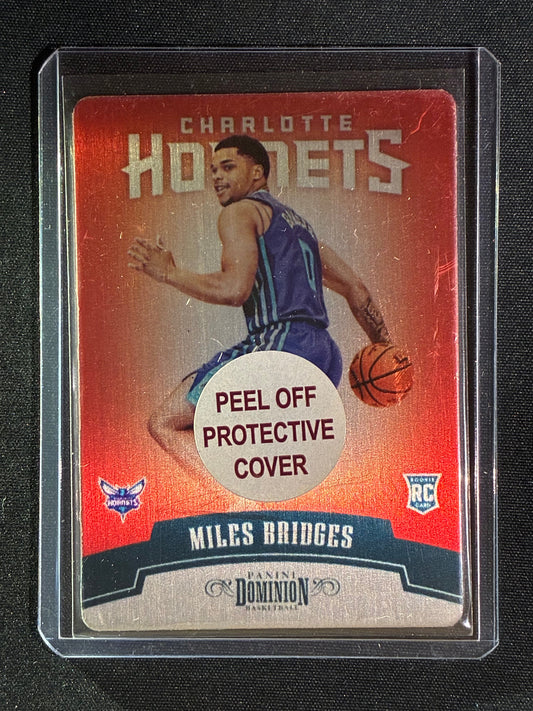 2018-19 Dominion MILES BRIDGES Rookie Metal Red 33/49 #140