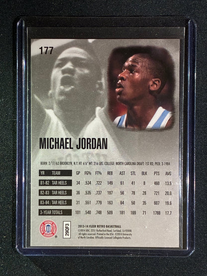 2013-14 Fleer Retro MICHAEL JORDAN Fleer Ultra Base #177