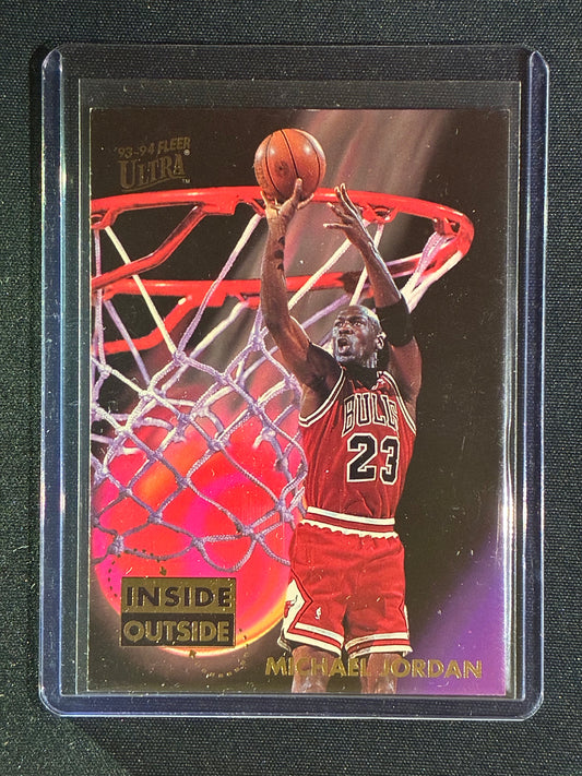 1993-94 Fleer Ultra MICHAEL JORDAN Inside Outside #4