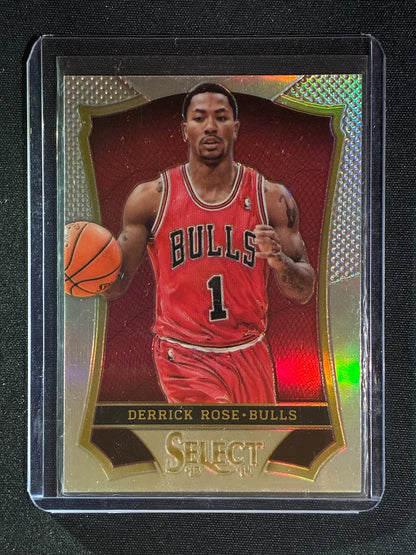2013-14 Select DERRICK ROSE Silver Prizm #132