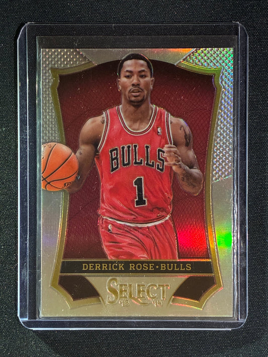 2013-14 Select DERRICK ROSE Silver Prizm #132