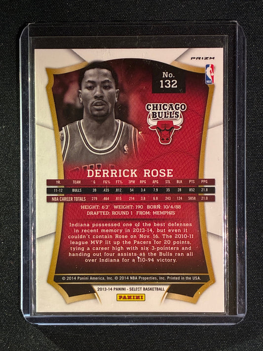 2013-14 Select DERRICK ROSE Silver Prizm #132
