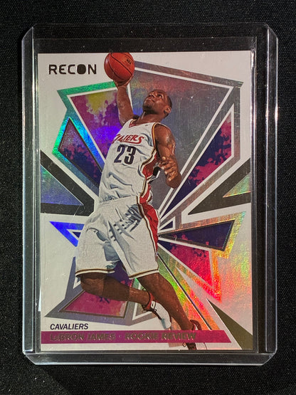 2020-21 Recon LEBRON JAMES Rookie Review Silver #8
