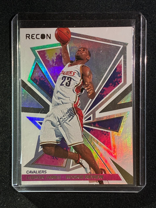 2020-21 Recon LEBRON JAMES Rookie Review Silver #8