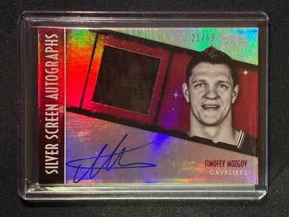 2015-16 Gala TIMOFEY MOZGOV Silver Screenn Autographs Silver 21/60
