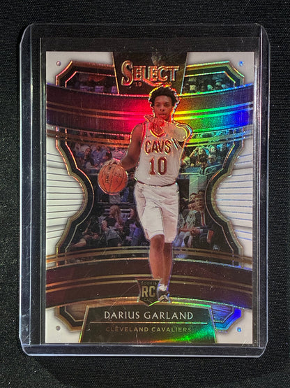 2019-20 Select DARIUS GARLAND Concourse Rookie White Prizm 6/149 #10
