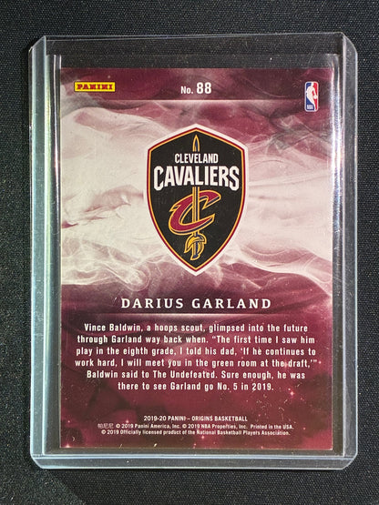 2019-20 Origins DARIUS GARLAND Rookie Pink 4/35 #88