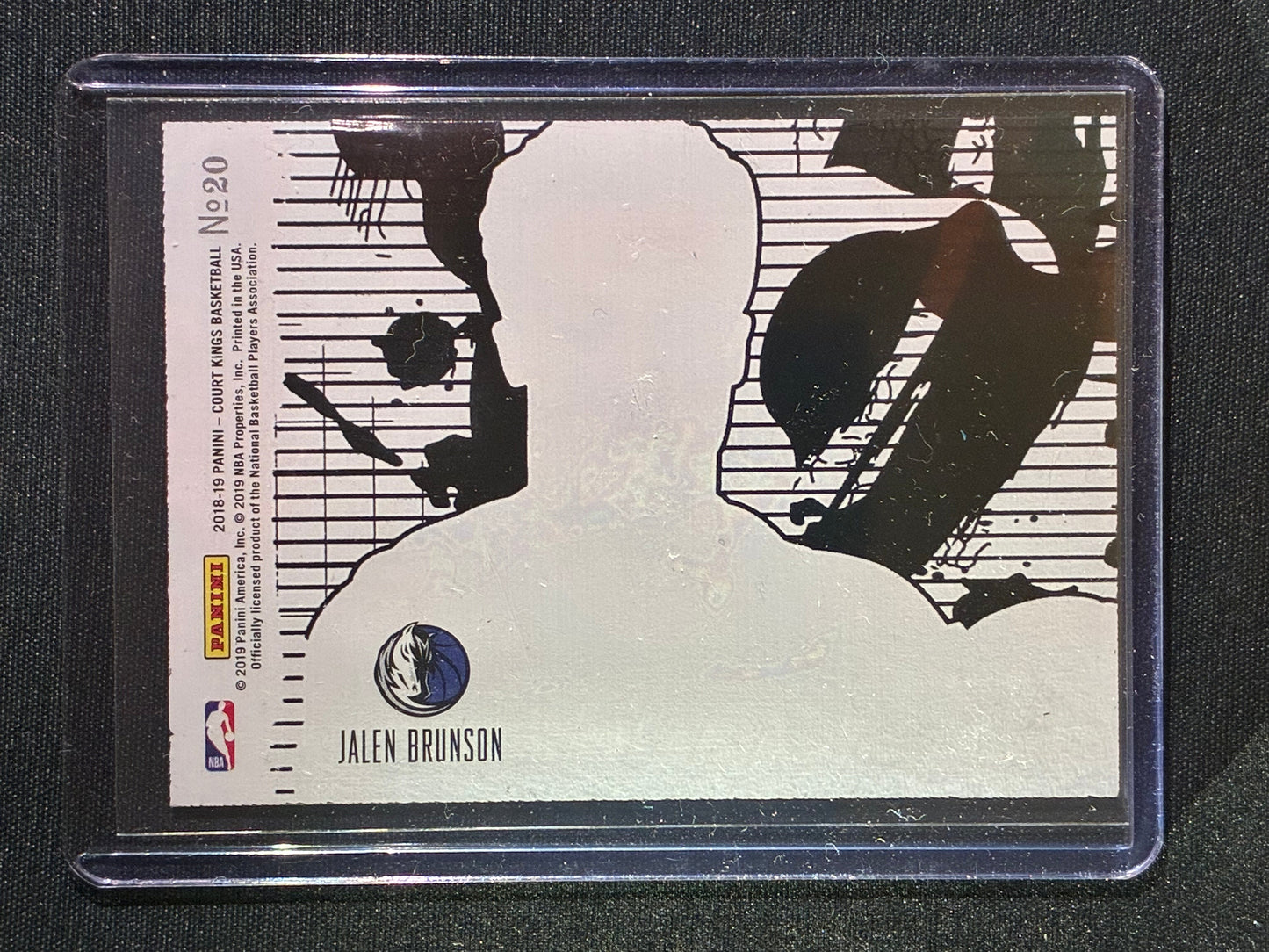 2018-19 Court Kings JALEN BRUNSON Rookie Acetate #20