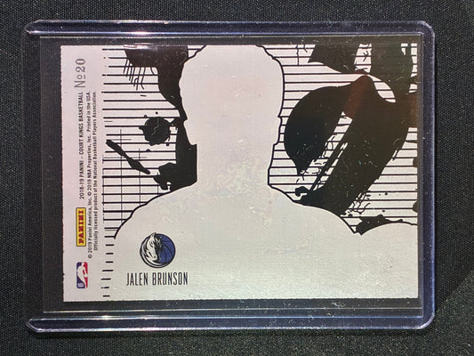2018-19 Court Kings JALEN BRUNSON Rookie Acetate #20