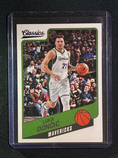 2021-22 Chronicles LUKA DONCIC Classics Blue 26/99 #175