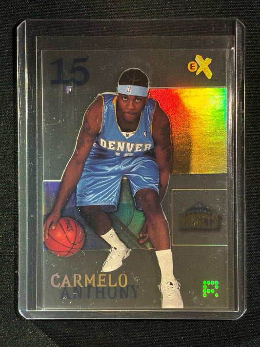 2003-04 Fleer EX CARMELO ANTHONY Rookie Acetate Base #73
