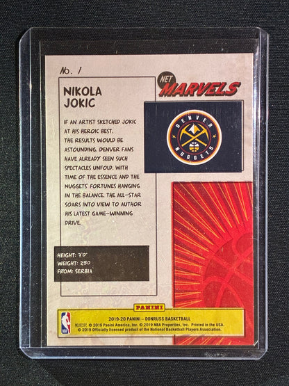2019-20 Donruss NIKOLA JOKIC Net Marvels Base Silver #1
