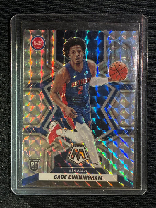 2021-22 Mosaic CADE CUNNINGHAM NBA Debut Rookie Mosaic Silver #261