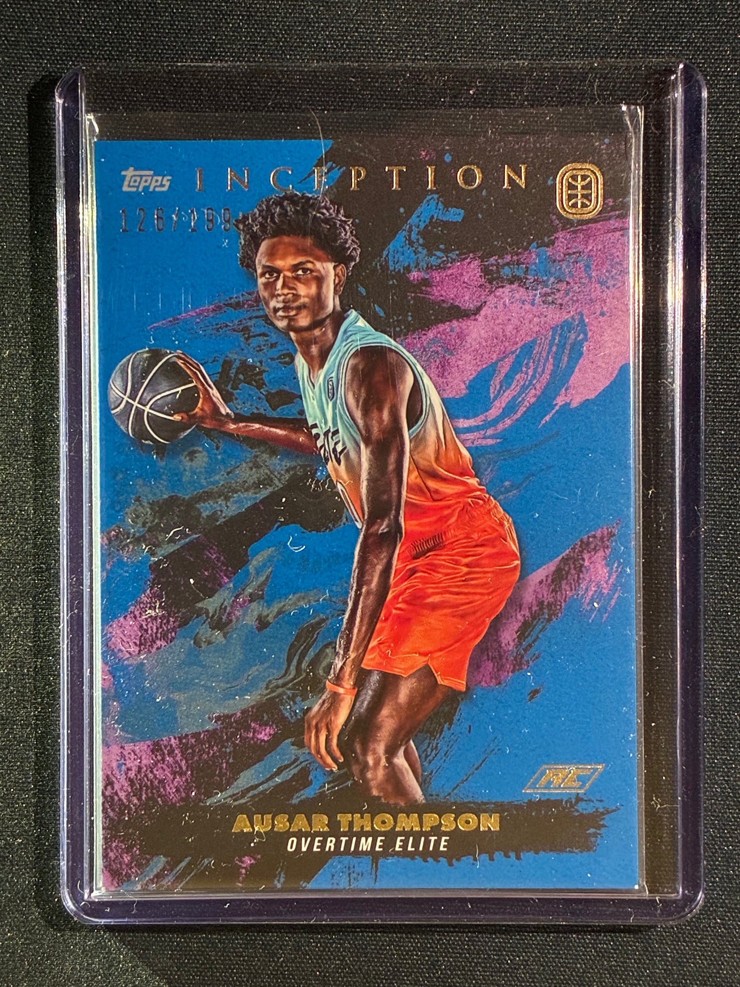 2021-22 Inception OTE AUSAR THOMPSON Rookie Blue 126/199 #21