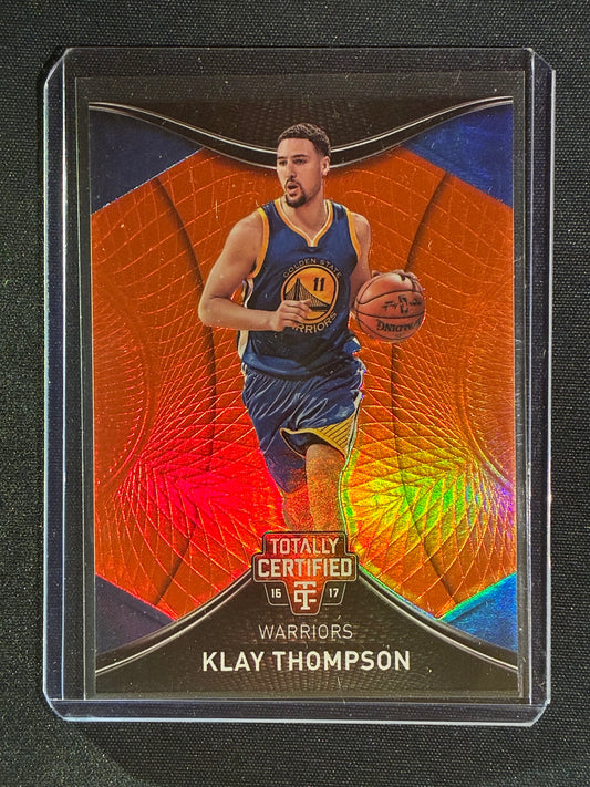 2016-17 Totally Certified KLAY THOMPSON Orange 44/60 #24