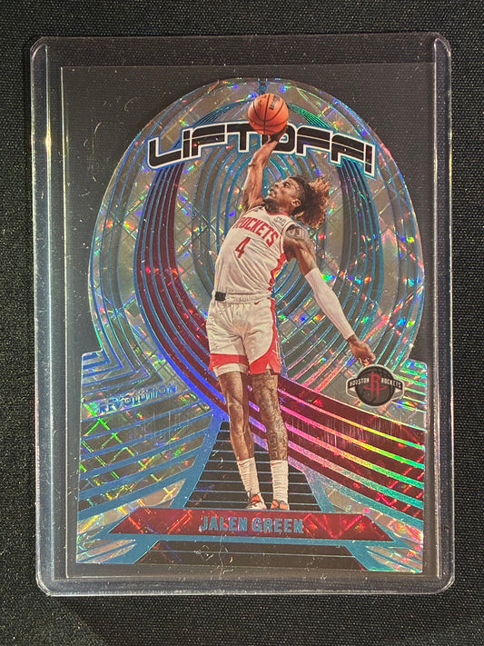 2022-23 Revolution JALEN GREEN Liftoff! Die-Cut Cosmic 54/99 #8
