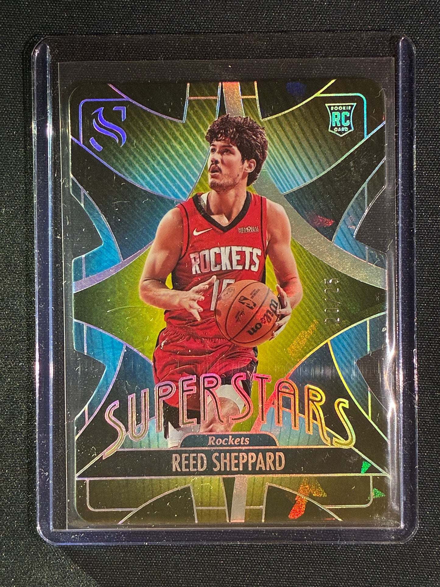 2024-25 Silhouette REED SHEPPARD Superstars Die-Cut Rookie Cracked Ice 20/25 #1