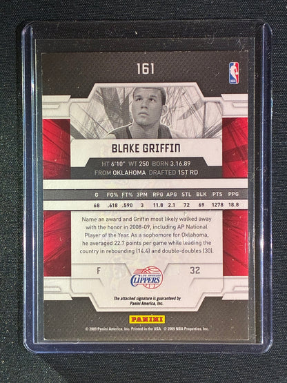 2009-10 Donruss Elite BLAKE GRIFFIN Rookie Signature Auto 369/499 #161