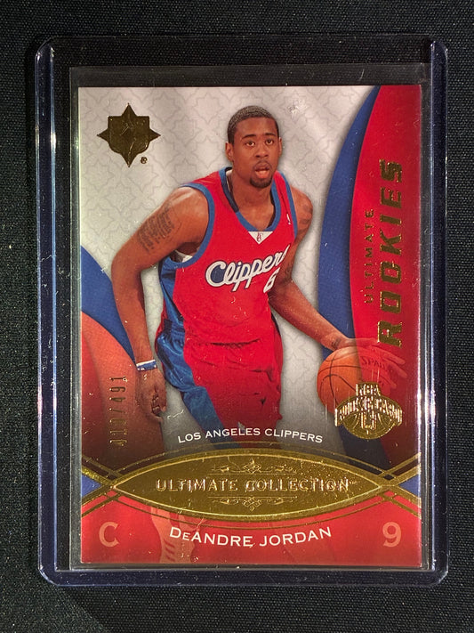 2008-09 Ultimate DEANDRE JORDAN Ultimate Rookies Gold 418/491 #88