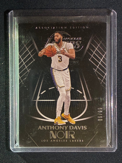 2019-20 Noir ANTHONY DAVIS Association Edition Base Silver 86/99 #33