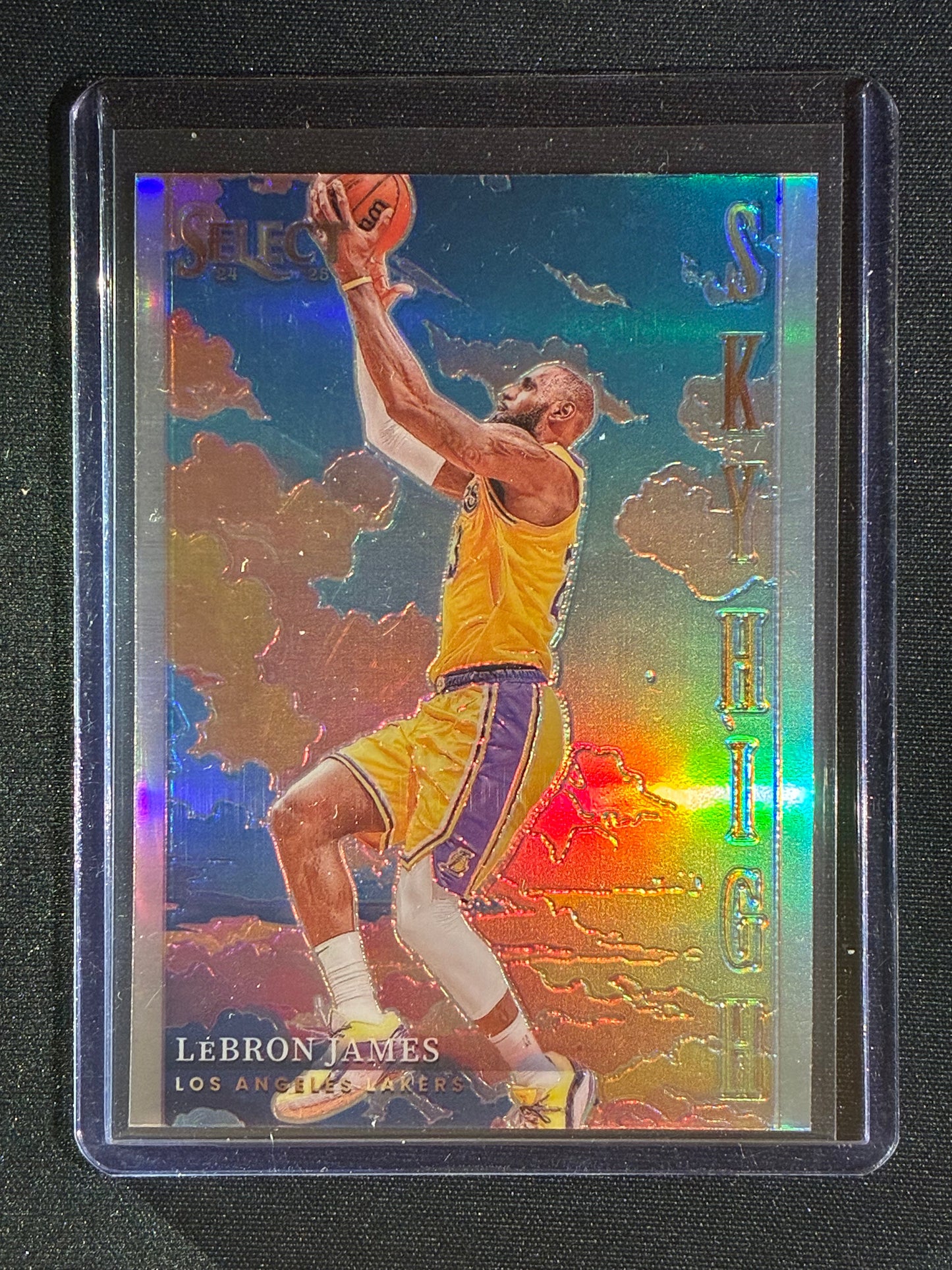 2024-25 Select LEBRON JAMES Sky High Silver Prizm #13