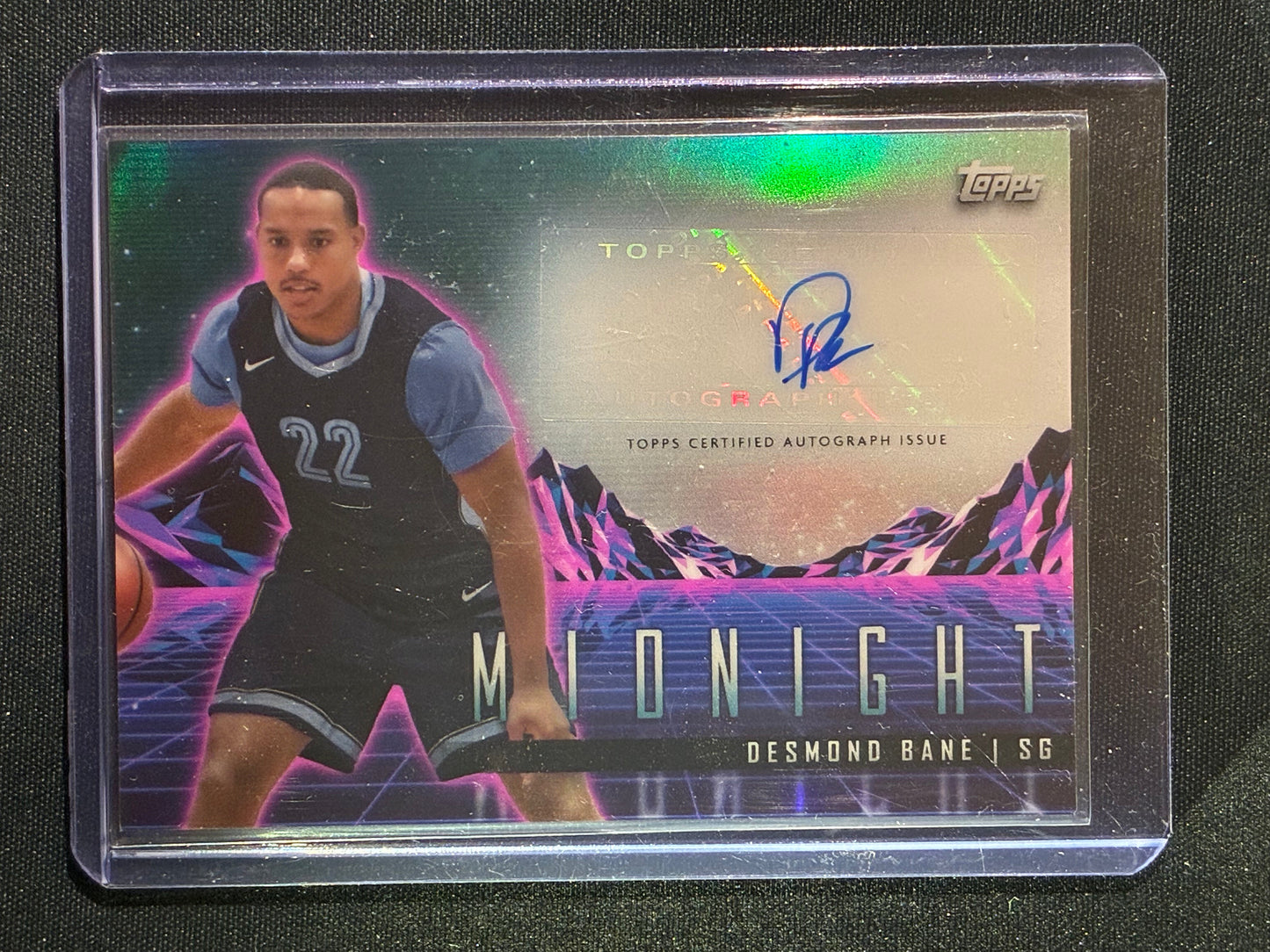 2024-25 Midnight DESMOND BANE Horizon Signature Auto Base #DEB