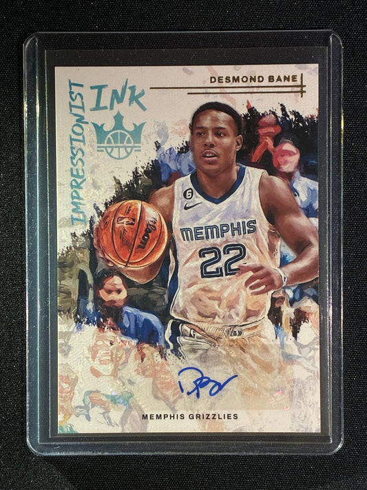 2022-23 Court Kings DESMOND BANE Impessionist Ink Auto Gold 73/75