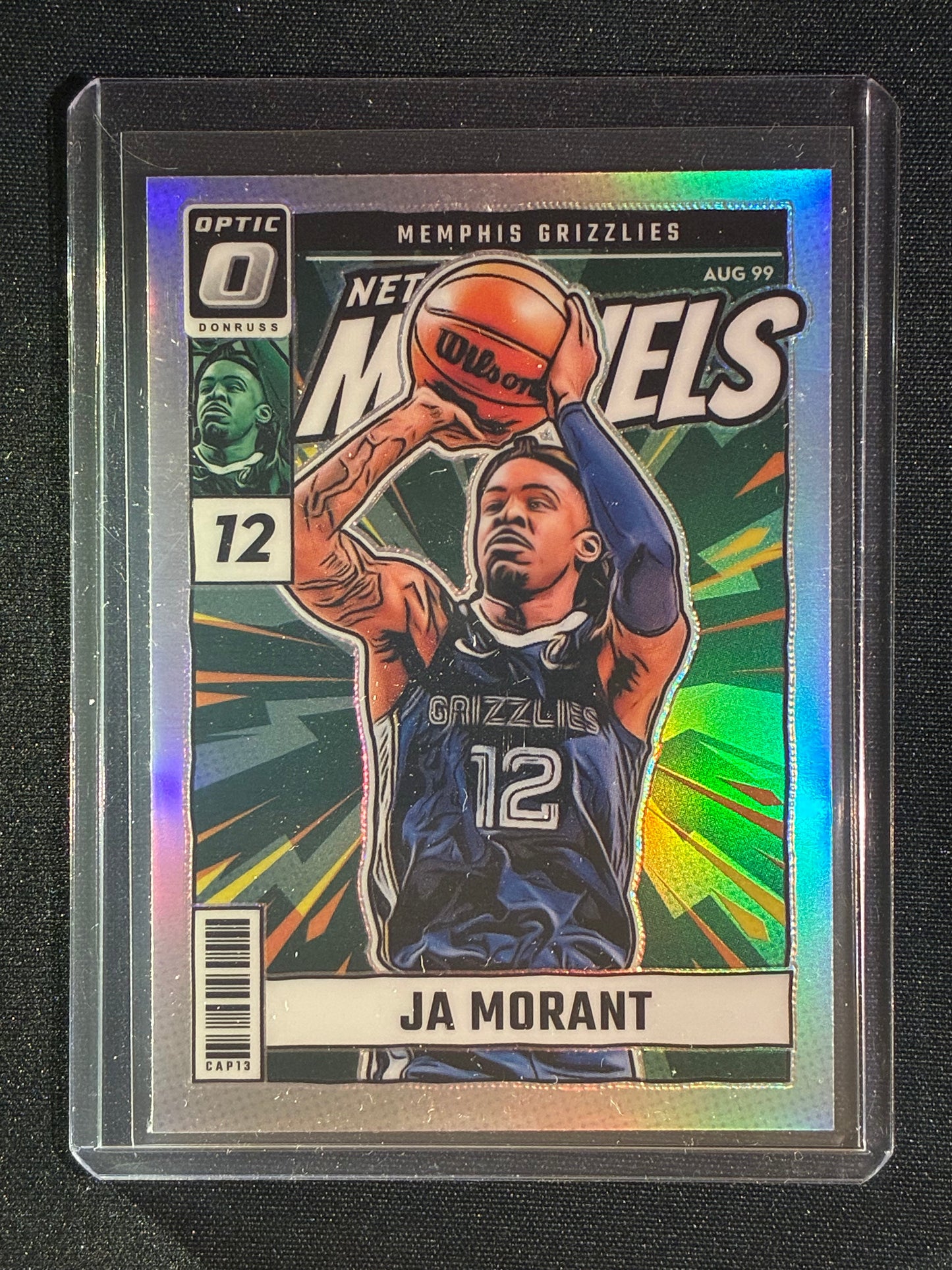 2024-25 Donruss Optic JA MORANT Net Marvels Holo Silver Prizm #10