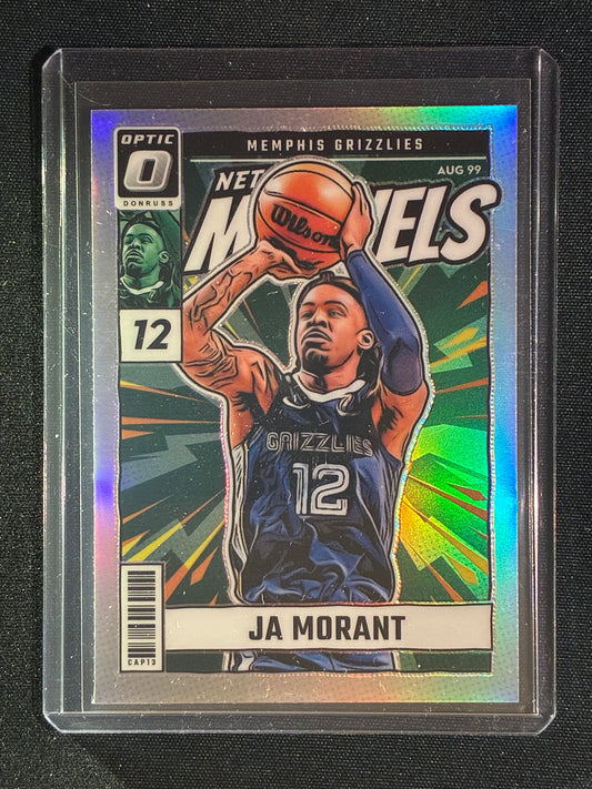 2024-25 Donruss Optic JA MORANT Net Marvels Holo Silver Prizm #10